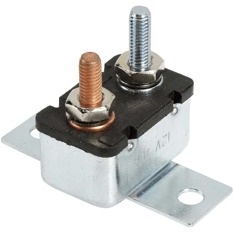 Automatic resetting circuit breaker - various sizes available