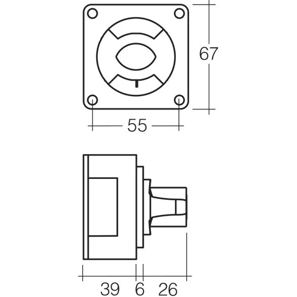 Battery Master Switch Rotary Style | 61082BL - Image 2