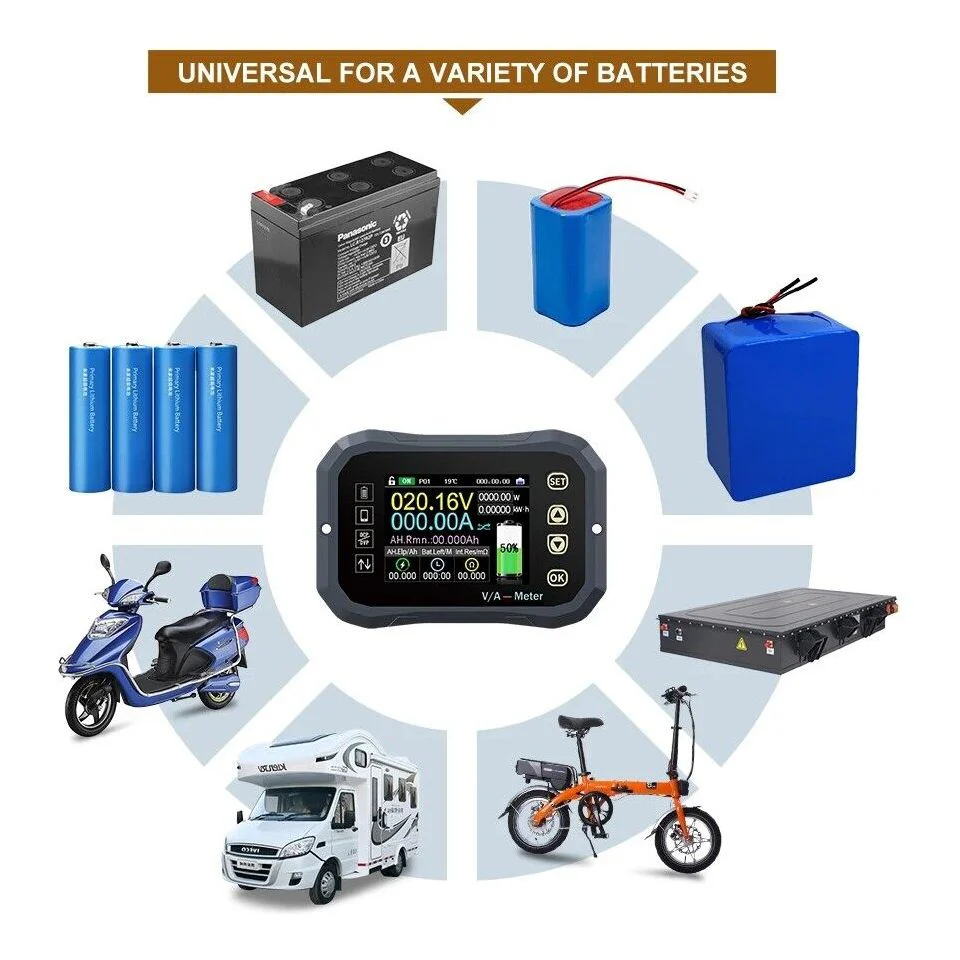 Bluetooth Junctek Battery Monitior With Shunt Various Amp Options - Image 3
