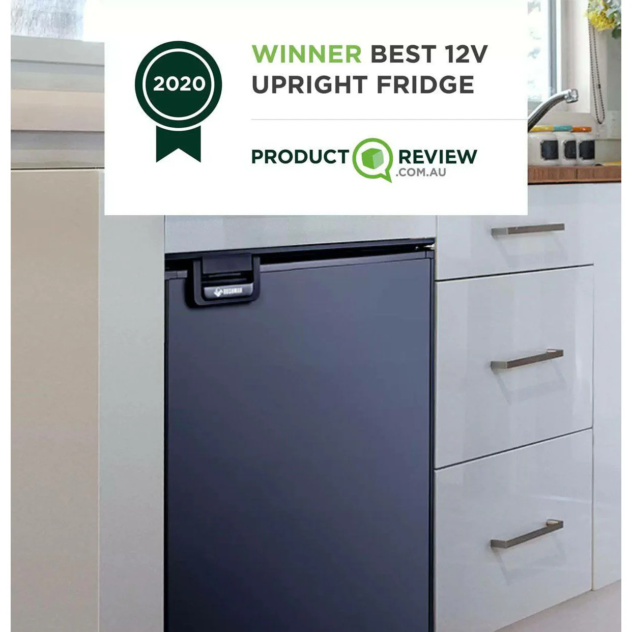Bushman DC130-X 12 Volt / 24 Volt Upright Fridge Freezer - Image 3