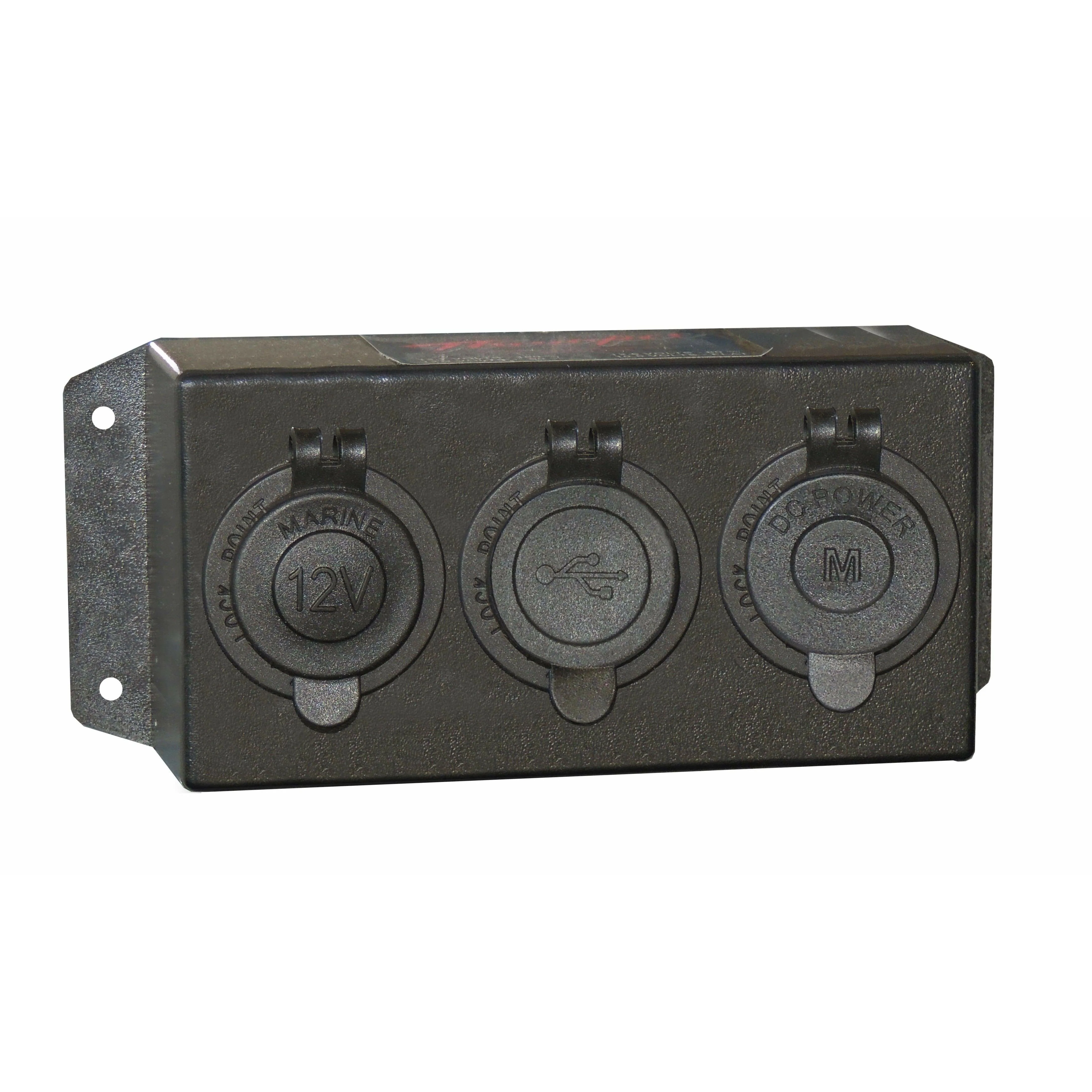 Control accessory box - Cigarette + Dual USB + Merit #33