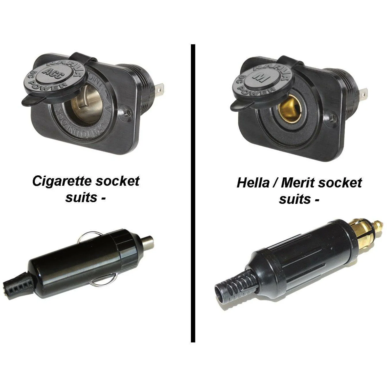 Control accessory box - Cigarette + Dual USB + Merit #33 - Image 2