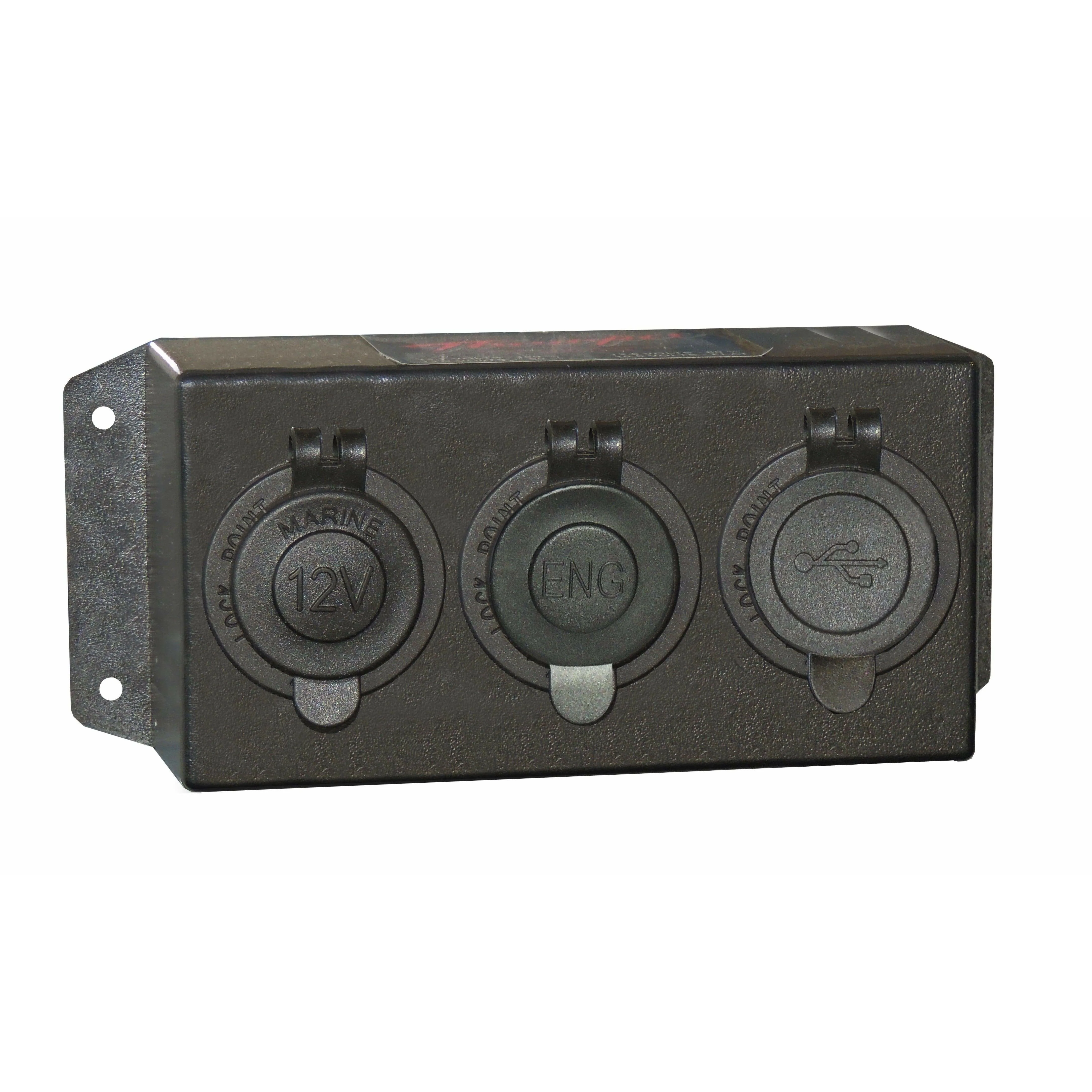 Control accessory Box - Cigarette Engel socket Dual USB #31