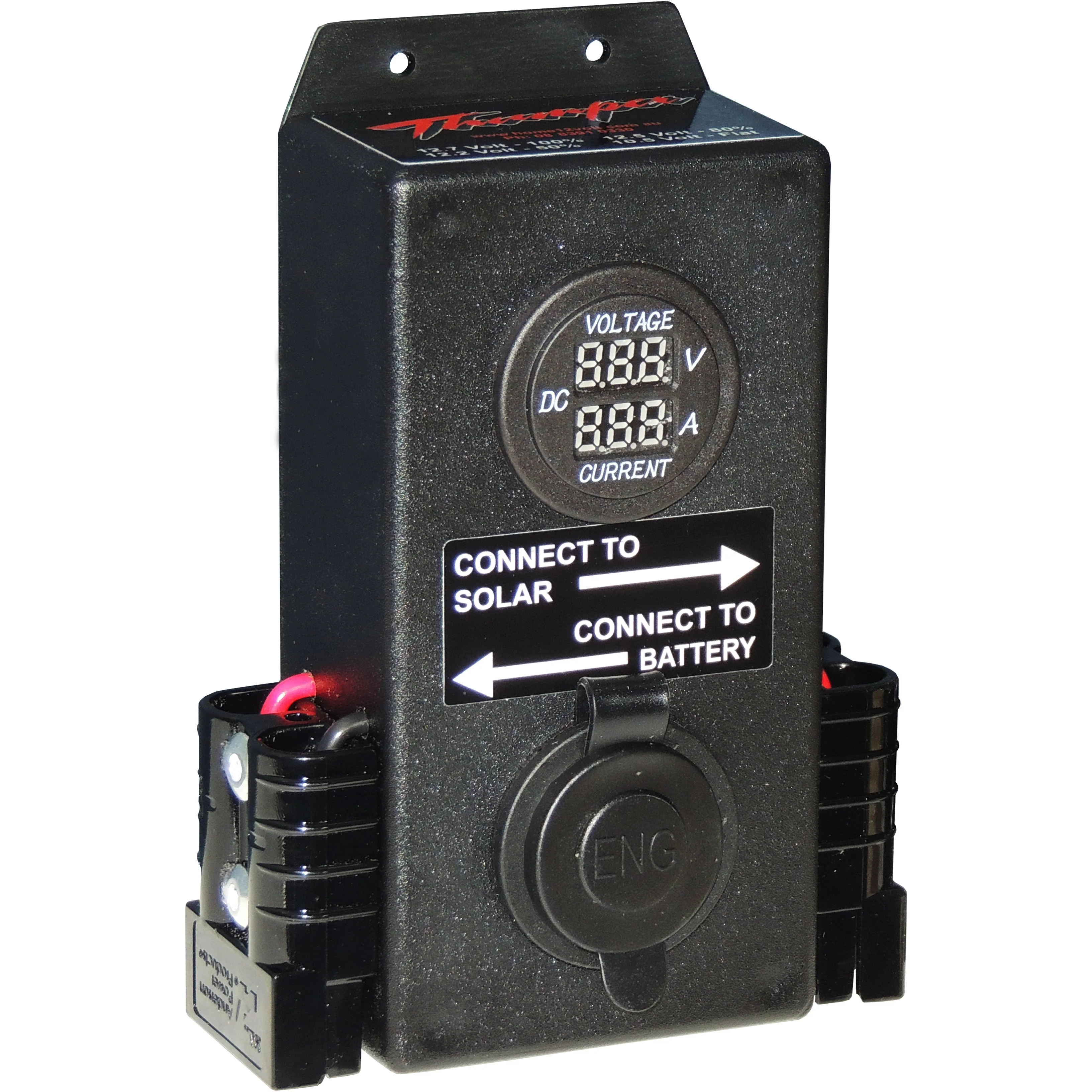 Control Box - In line 10A Amp meter + Digital Volt meter + socket | BAI-V/AWS - Image 2