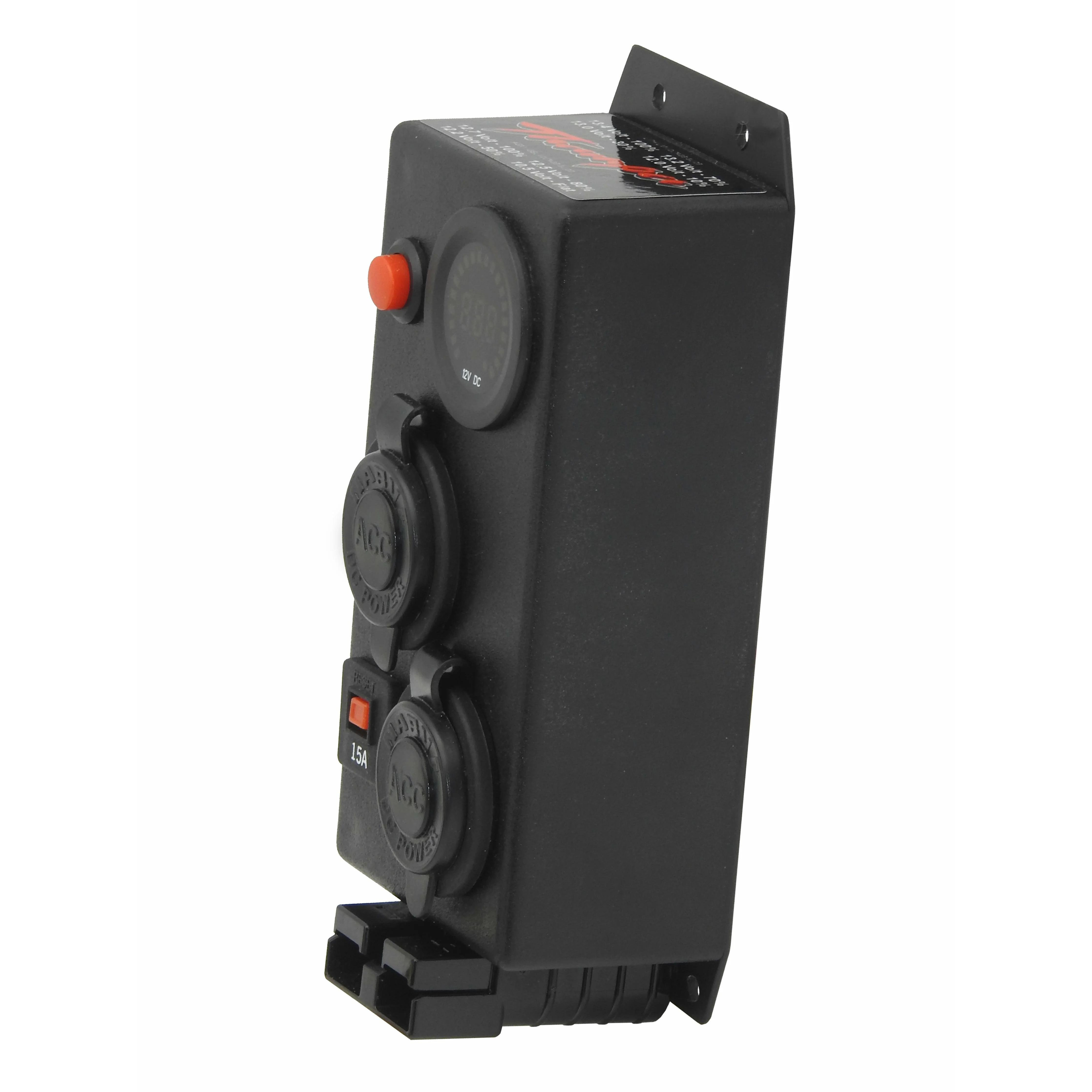 Control Box VOLT 12 Volt Front mount - 2 x Cigarette + 50 Amp Anderson #38 - Image 2