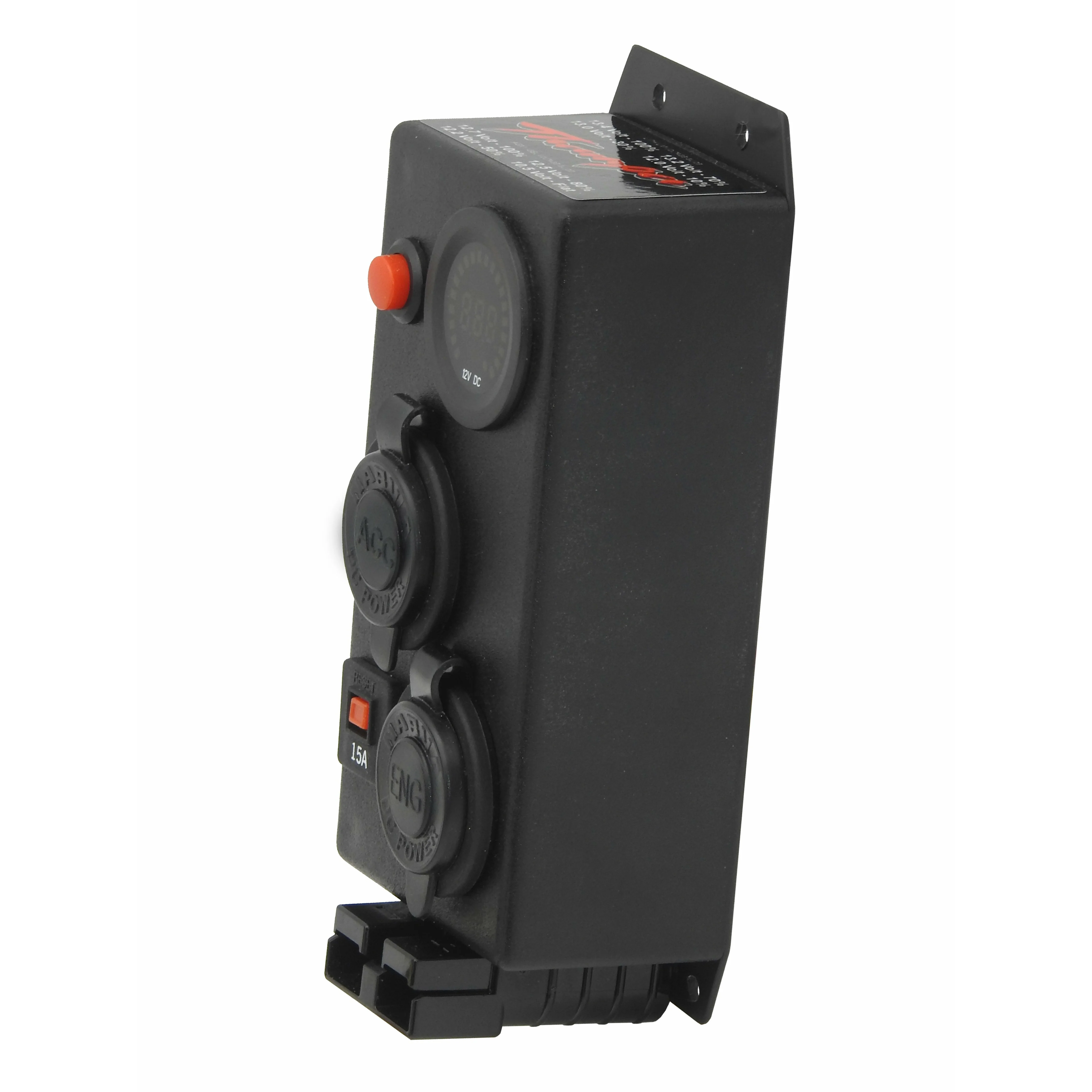 Control Box VOLT 12V Front mount - 1 x Cigarette 1 x Engel + 50 Amp Anderson #43 - Image 2