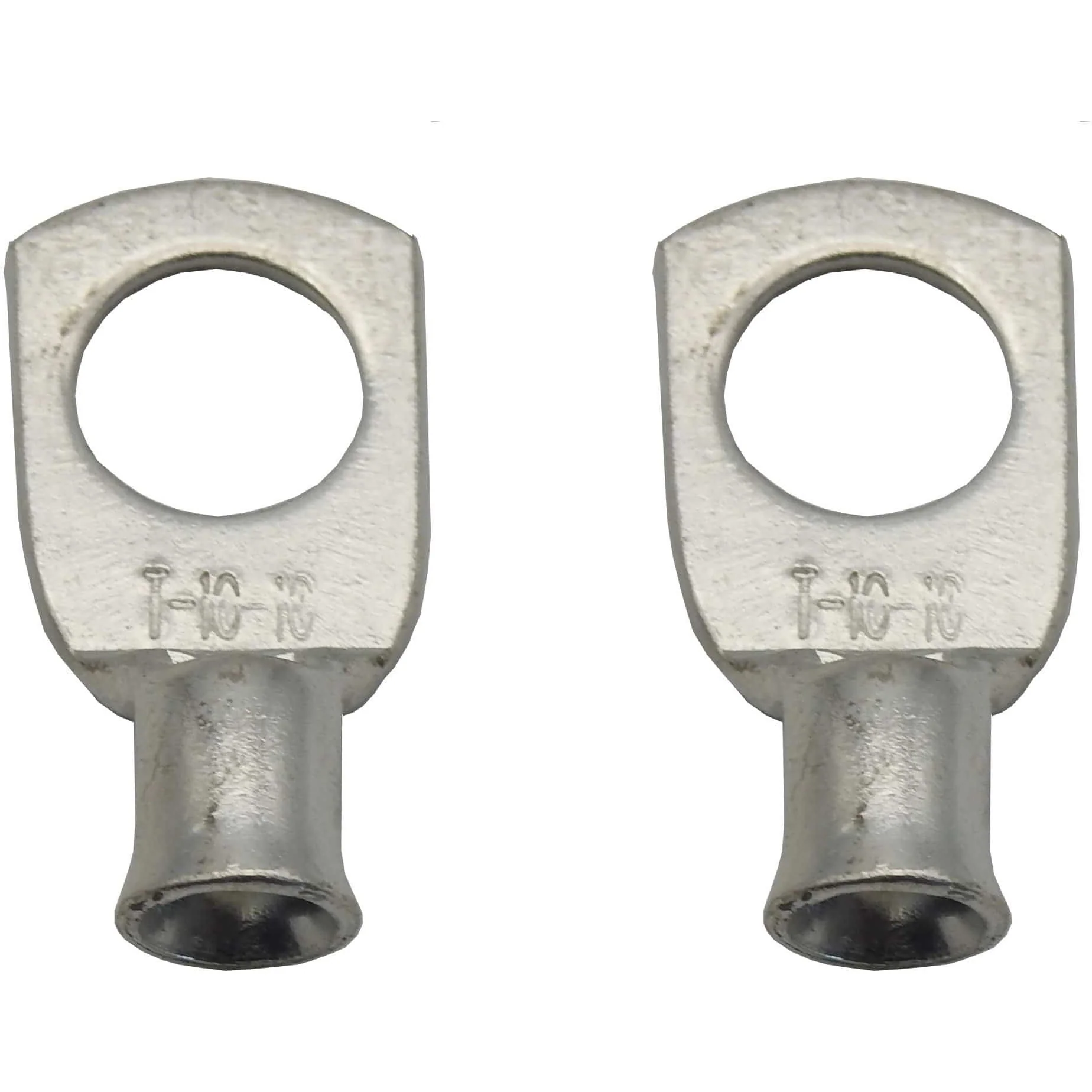 Copper lug 10mm x 10mm eyelet / ring terminal (1 x Pair)