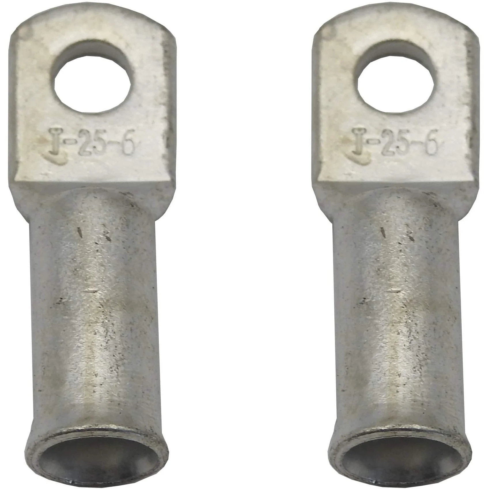 Copper lug 25mm x 6mm eyelet / ring terminal (1 x Pair)