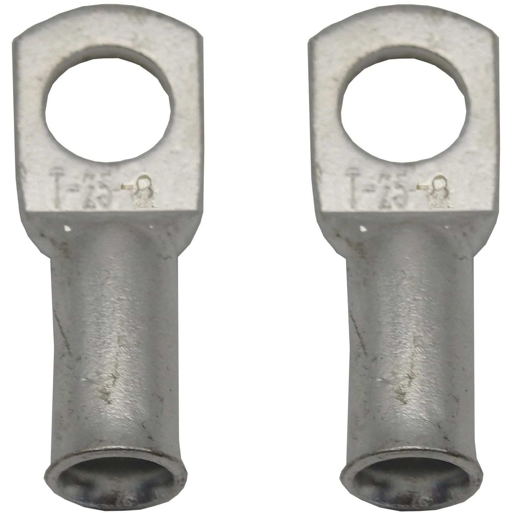 Copper lug 25mm x 8mm eyelet / ring terminal (1 x Pair)