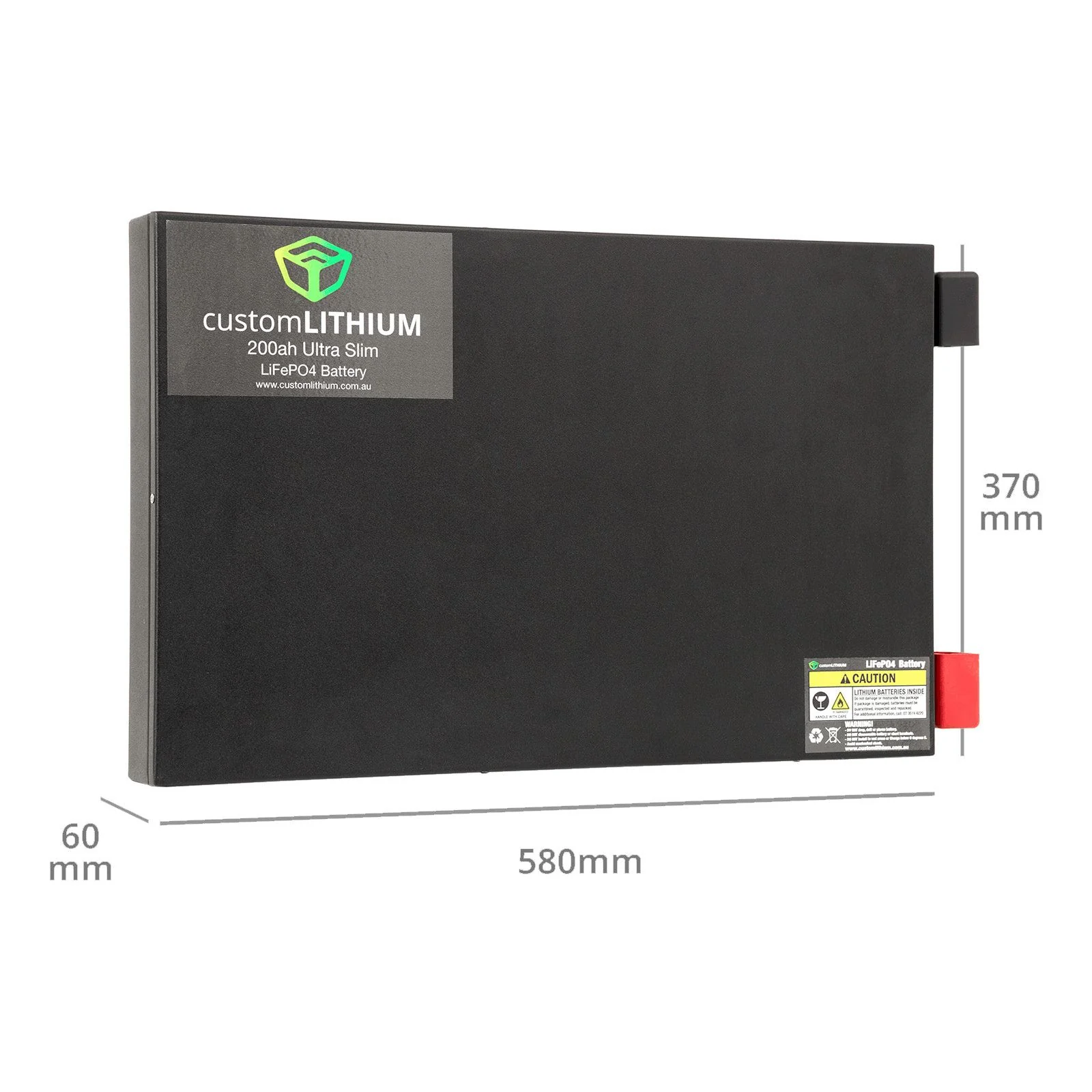 Custom Lithium ULTRA Slim Lithium Battery - Image 3