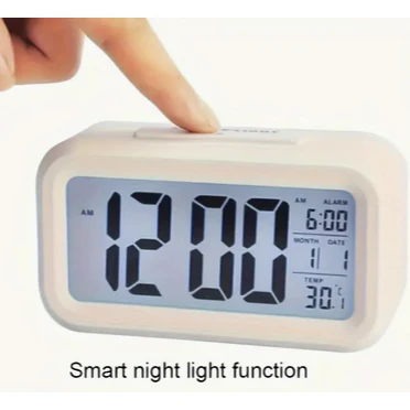 Digital LED Alarm Clock With Adjustable Light Function - Image 2
