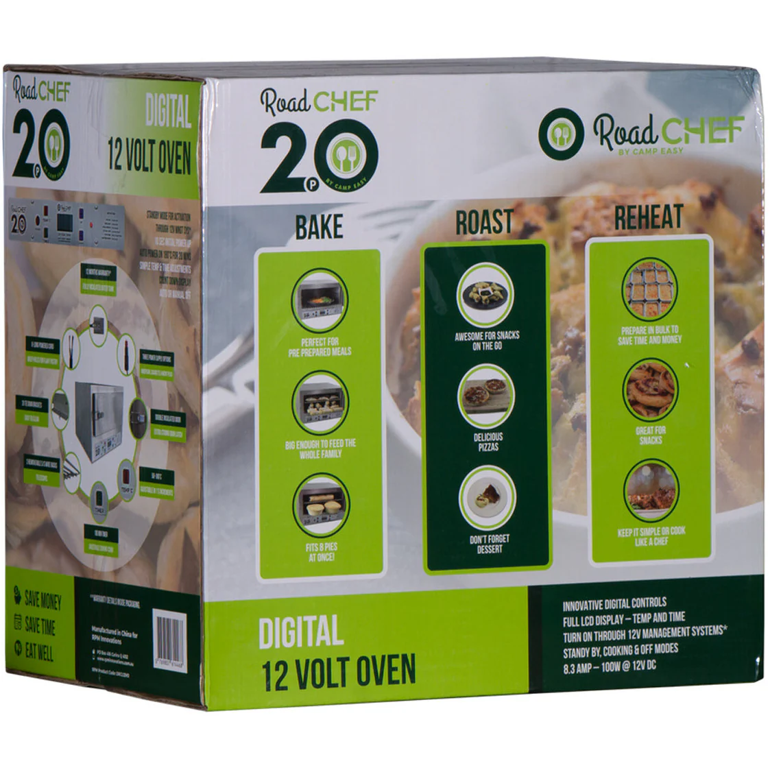 DIGITAL Road Chef 12 Volt Travel Oven | DRCL12VO | Perfect for CAMPING or in the TRUCK - Image 4