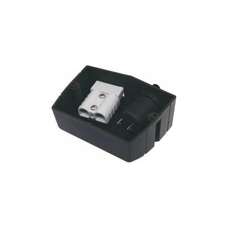 Dome -  Surface Mount Anderson Style SB50 Connector With Cigarette socket | P7786 - Image 3