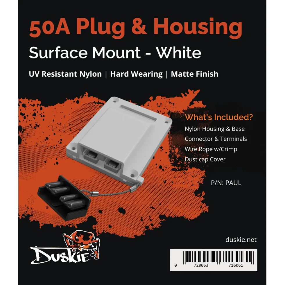Duskie 50 Amp Anderson Surface Mount Housing kit - Image 11