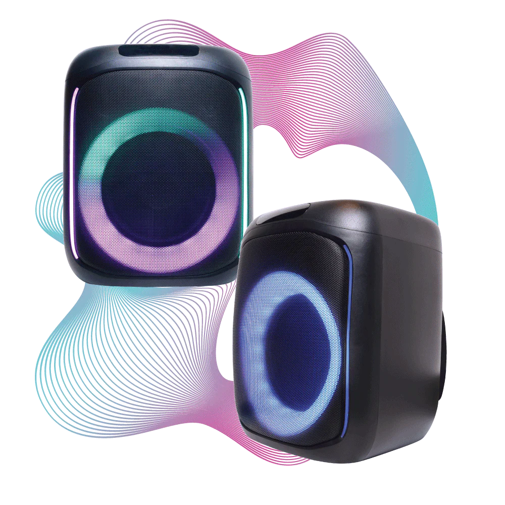 Dynalink Entertainer Pro X Portable Bluetooth Speaker & PA With Mic - Image 3