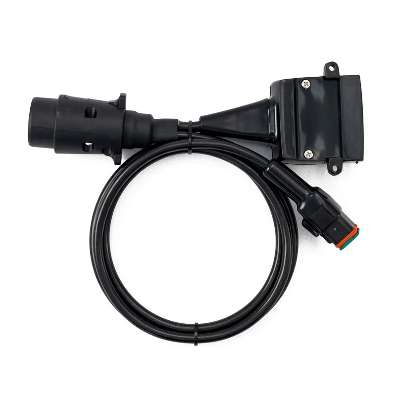 Elecbrakes Plug + Play Adaptor 7Pin Large Round - 12Pin Flat | A7LR-12