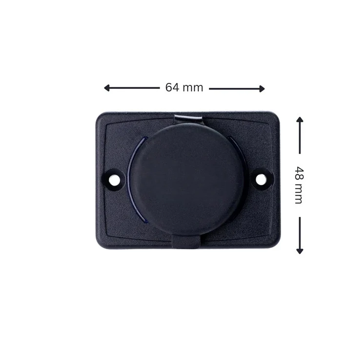 Flush Mount USB-C/USB Wall Mounted Charger
