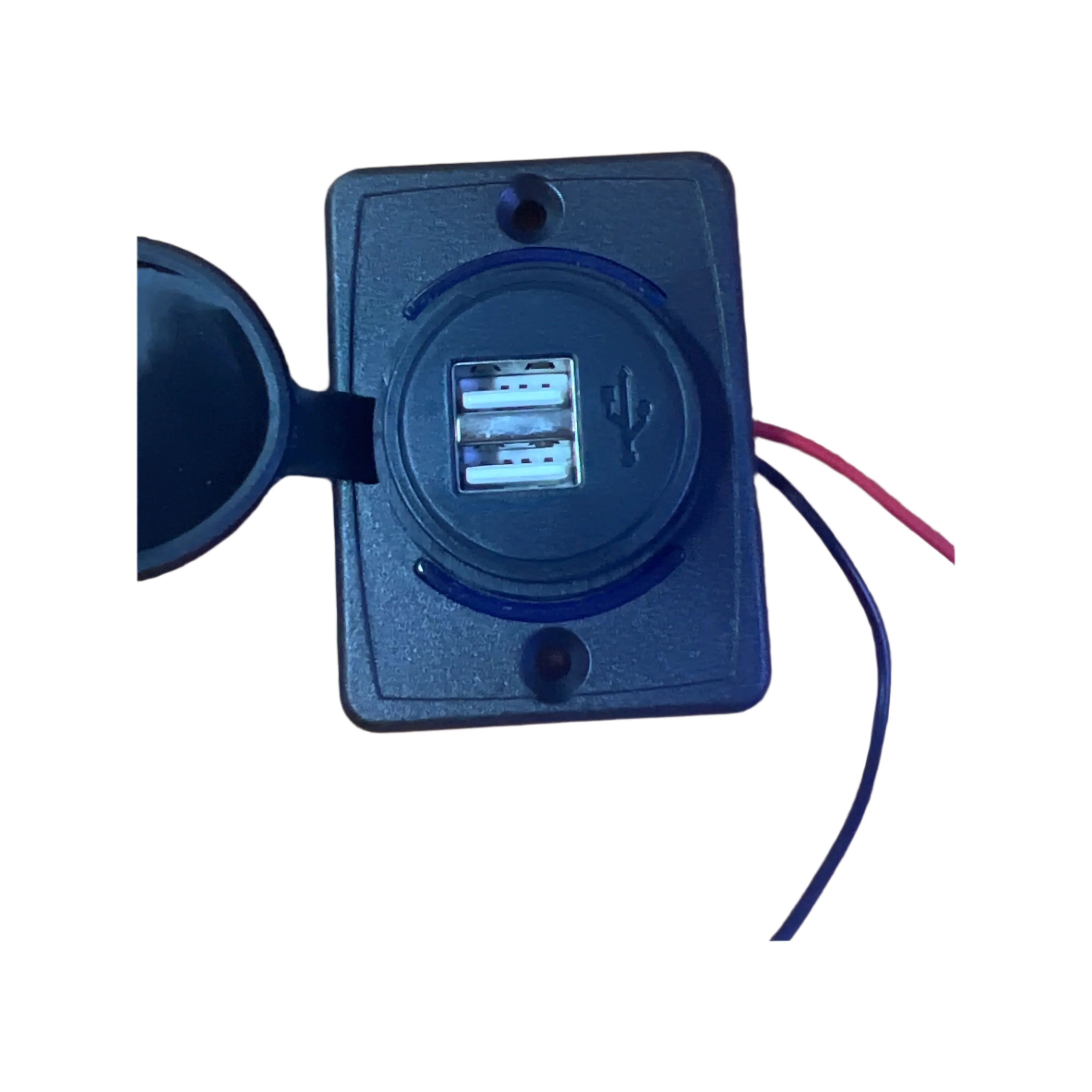 Flush Mount USB-C/USB Wall Mounted Charger - Image 2