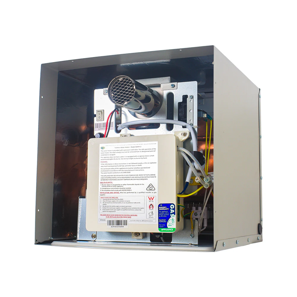 Girard Endless Hot Water System for Caravans - White or Black - Image 6
