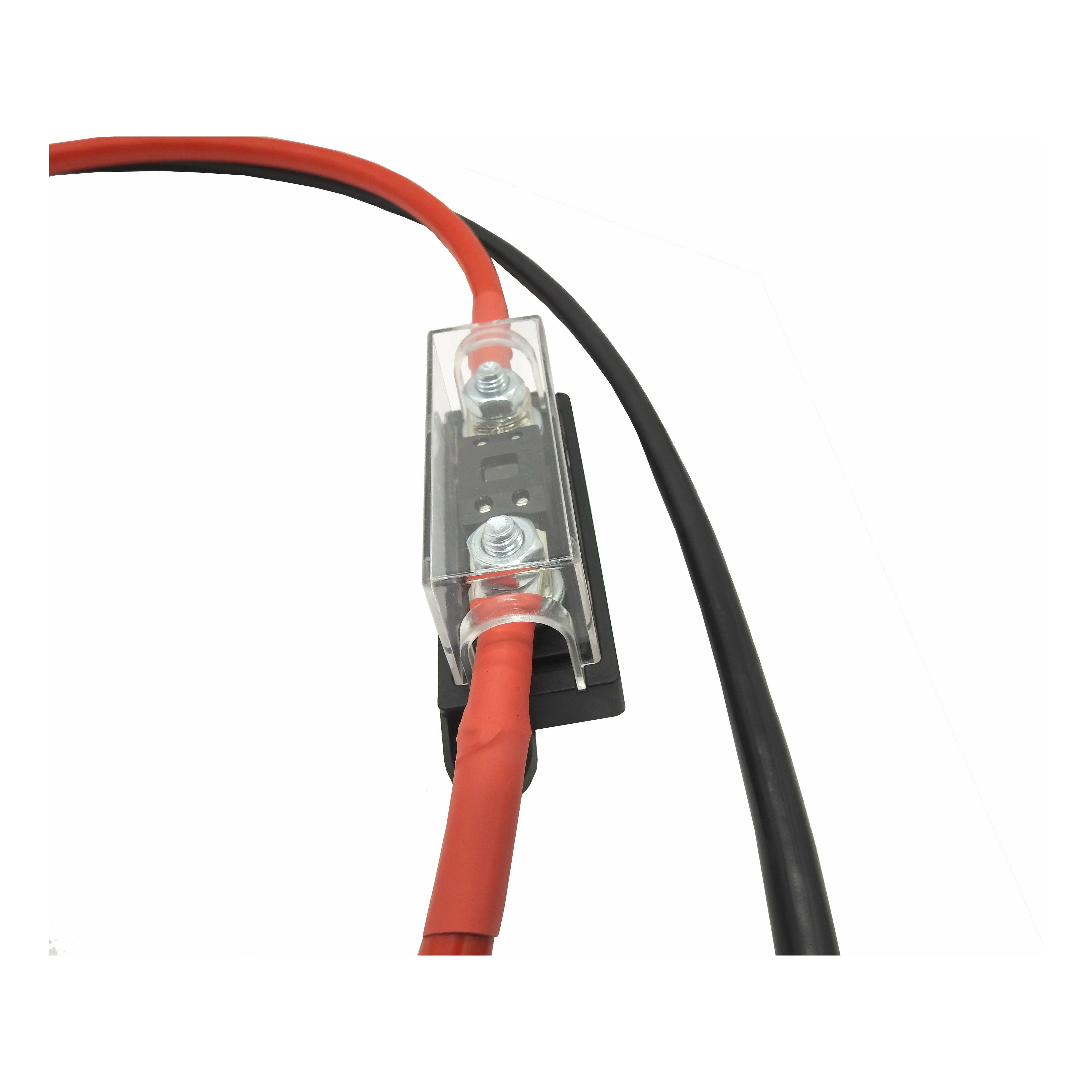 Inveter lead 2mt length 0B&S (50mm) Red & Black cable with Mega Fuse Holder Heavy Duty - Perfect for 2000 - 3000 watt Inverters - Image 3