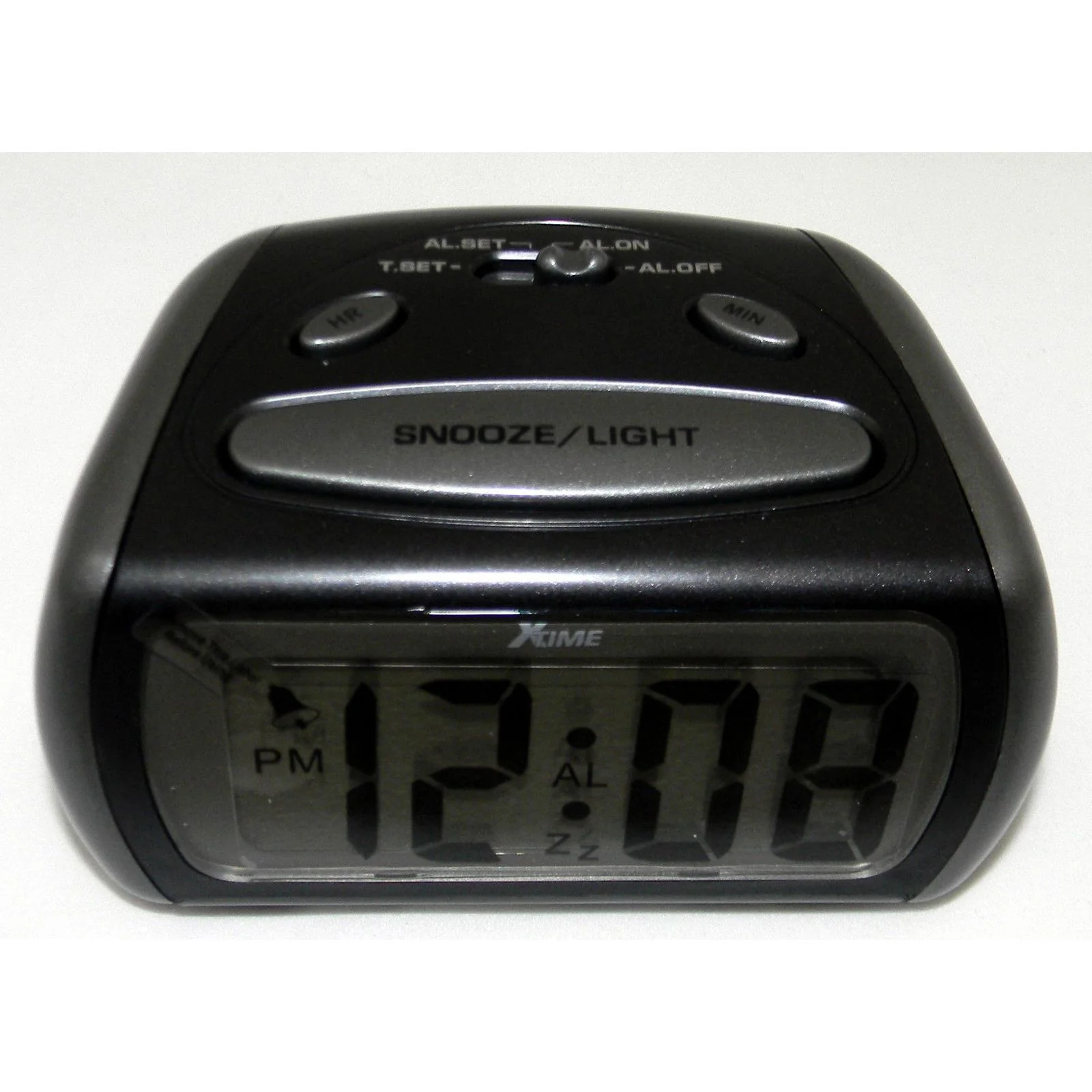 LCD Alarm Clock WHITE or BLACK - Image 2