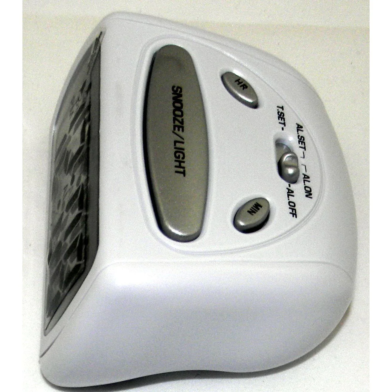 LCD Alarm Clock WHITE or BLACK - Image 6