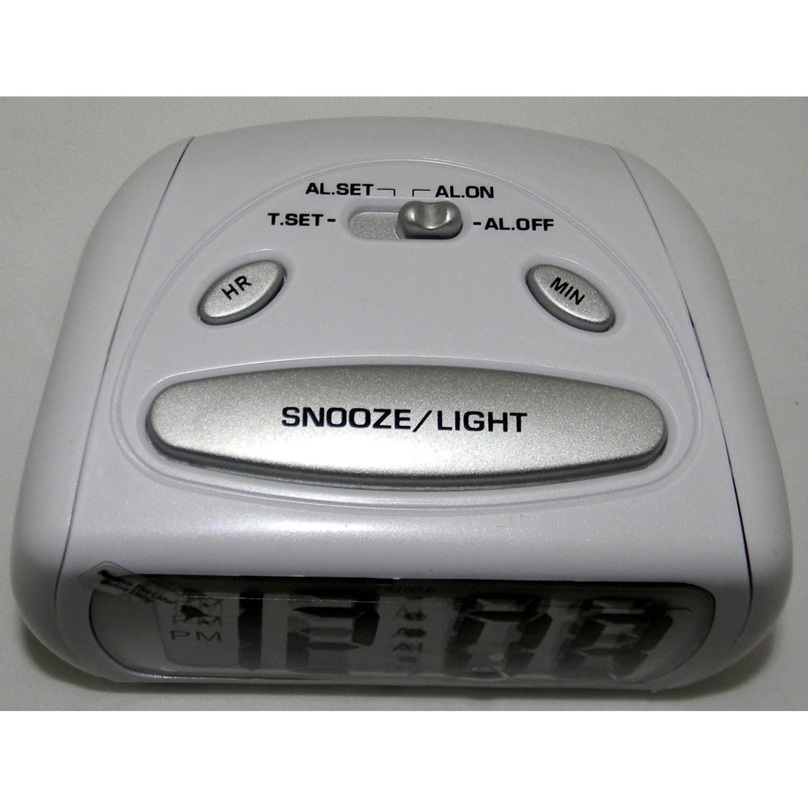 LCD Alarm Clock WHITE or BLACK - Image 7