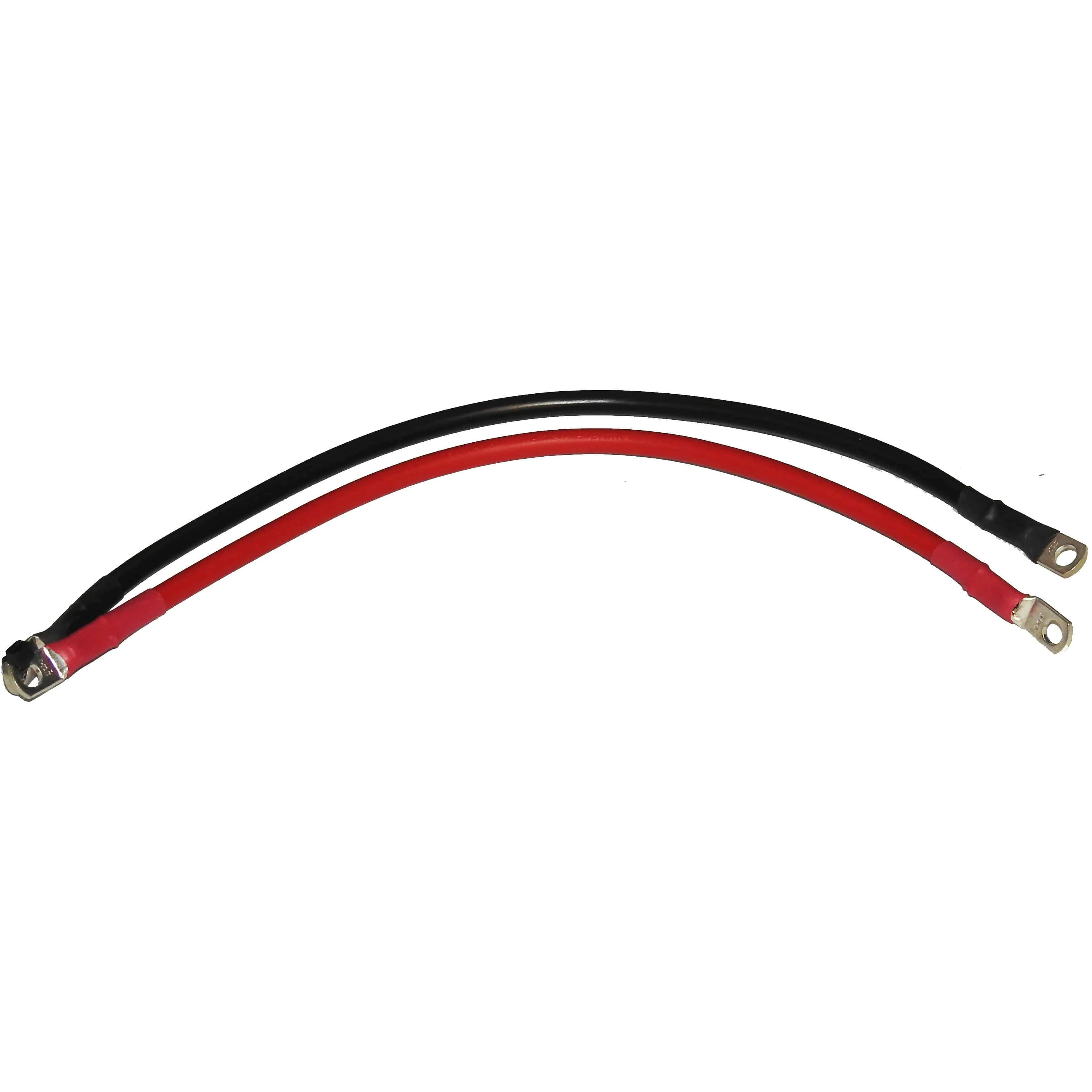 Battery linking cables 25mm (3B&S / 3 AWG) 450mm length with 8mm eyelets