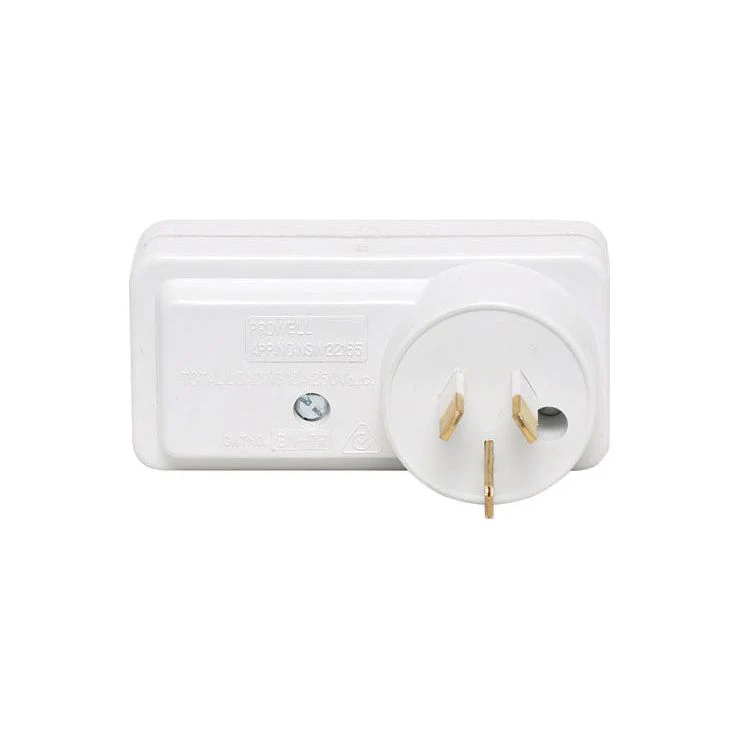 Mains Double Adaptor 240Volt (RIGHT SIDE) - Image 2