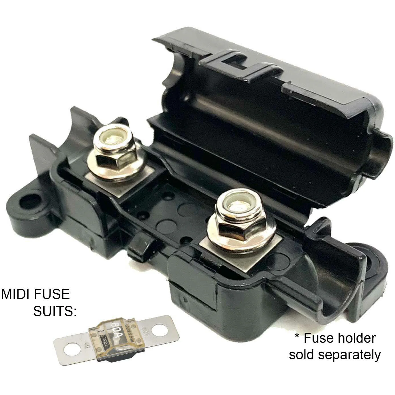 MIDI Fuse (suits MIDI or ANG/ANS Fuse Holder) - Various sizes available - Image 2
