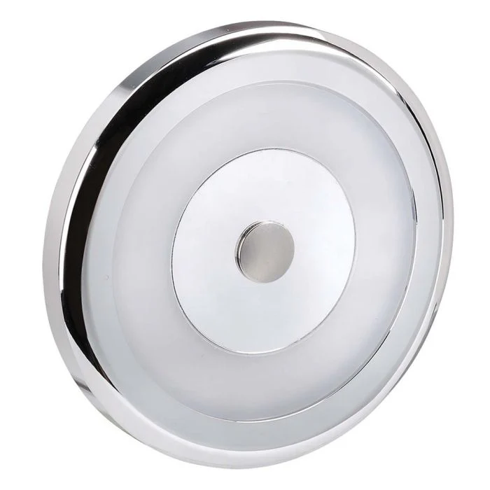 Narva 10-30 Volt Chrome Interior Lamp With Touch On/Dim/Off Switch CW | 87472