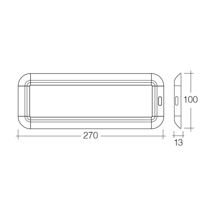 Narva 10-30V L.E.D Interior Light Panel with Off/On Switch | 87566 - Image 3