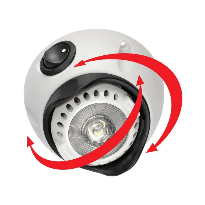 Narva 10-30V L.E.D Interior Swivel Lamp with Off/On Switch | 87654
