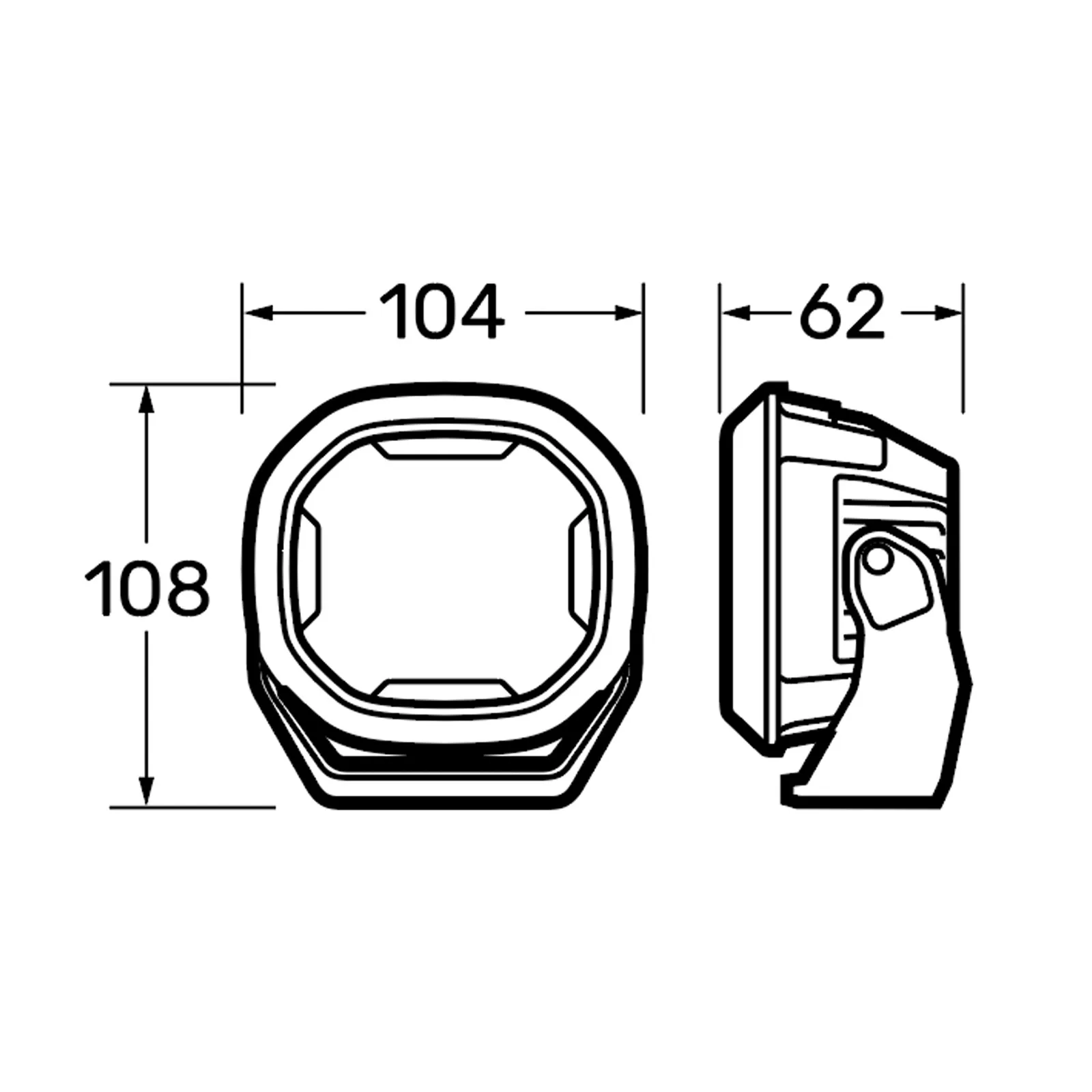 Narva 12/24V 4" EX2 Driving Light | 72142 - Image 5