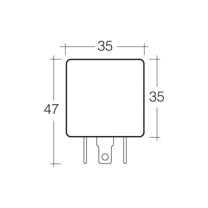 Narva 12 Volt 3 Pin Electronic Flasher | 68213BL - Image 2