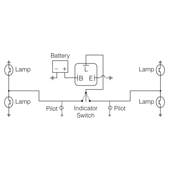 Narva 12 Volt 3 Pin Electronic Flasher Relay | 68238BL - Image 3