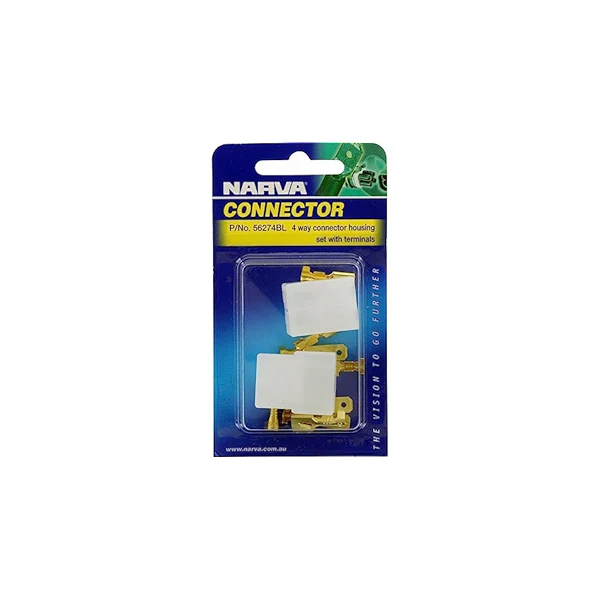 Narva 4 Way Male Quick Connector Housing | 56274BL