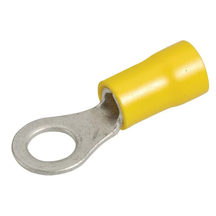 Narva 6.3MM Ring Terminal Yellow (12 pack) | 56088BL