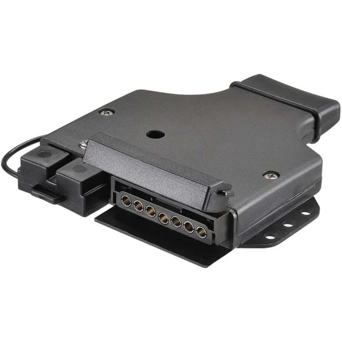 Narva 7-Pin Flat Trailer Socket With Heavy Duty Connector | 82048BL - Image 3