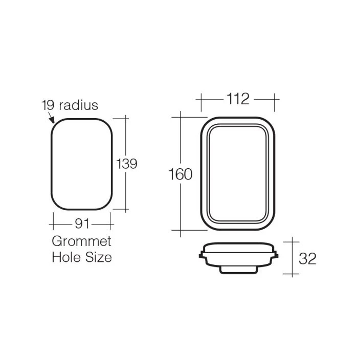 Narva 9-33 Volt Model 45 LED Rear Stop/Tail Lamp (Red) | 94532BL - Image 2