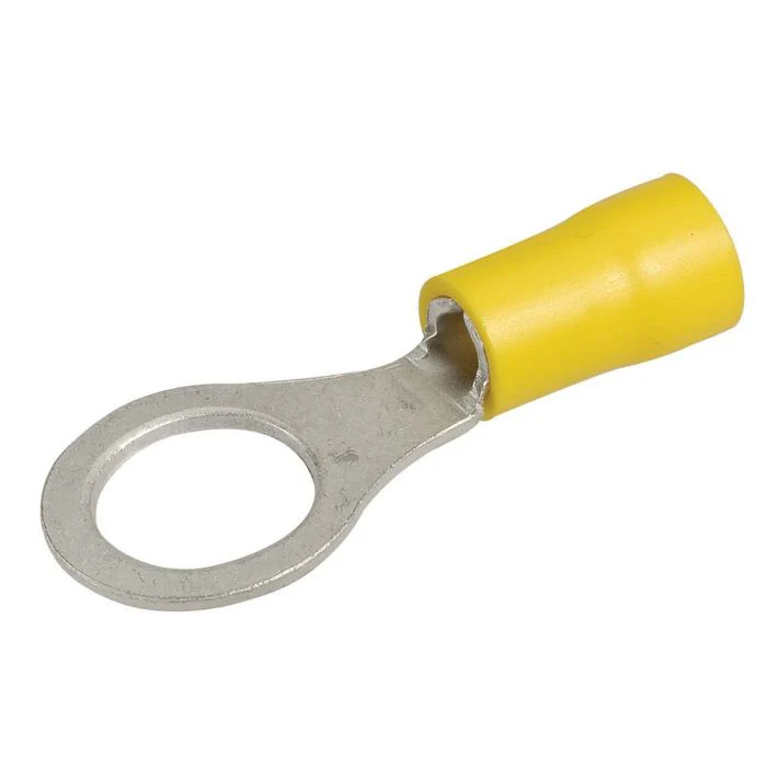 Narva 9.5MM Ring Terminal Yellow (10 pack) | 56092BL