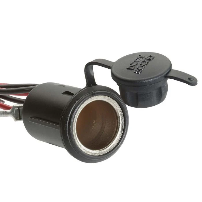 Narva Accessory Socket with Optional Mounting Panel | 81028BL - Image 2