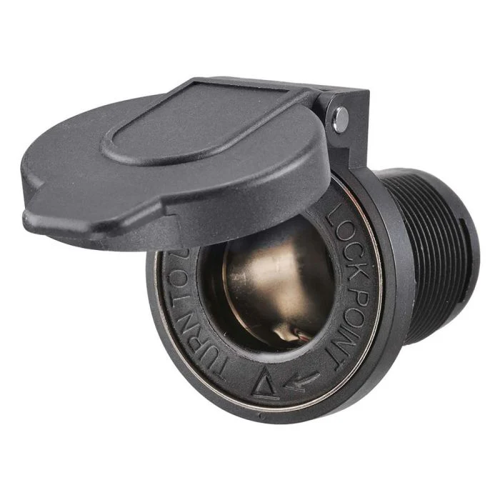 Narva Heavy-Duty Accessory Socket With Magnetic Dust Cover | 81109BL