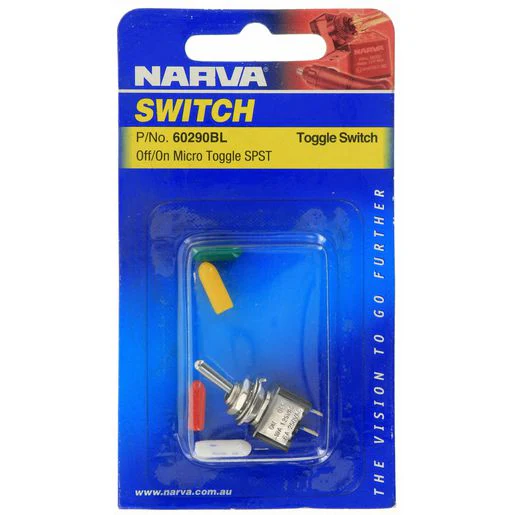 Narva Micro Off/On Toggle Switch | 60290BL