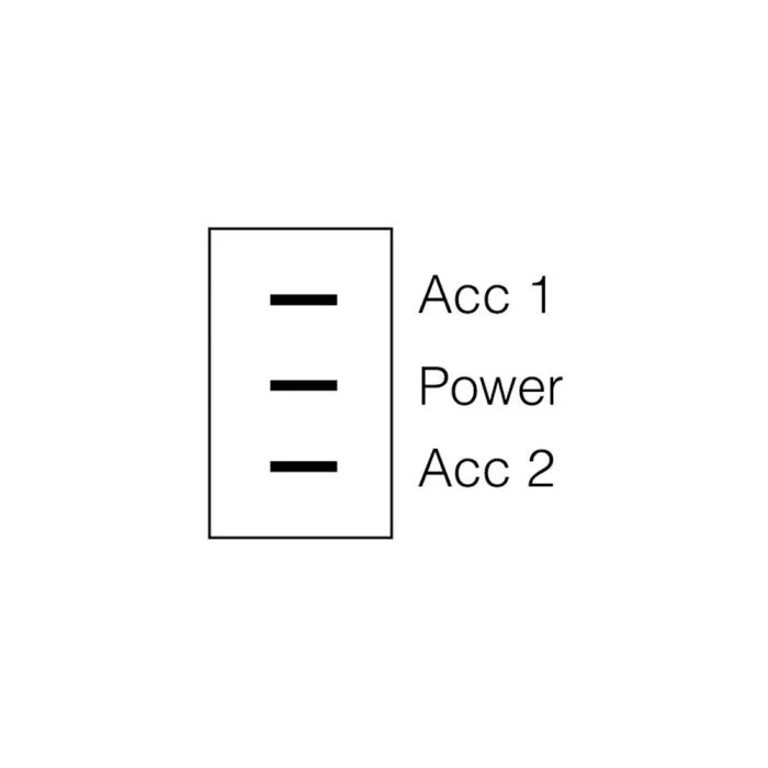 Narva On/Off/On Rocker Switch | 62011BL - Image 3