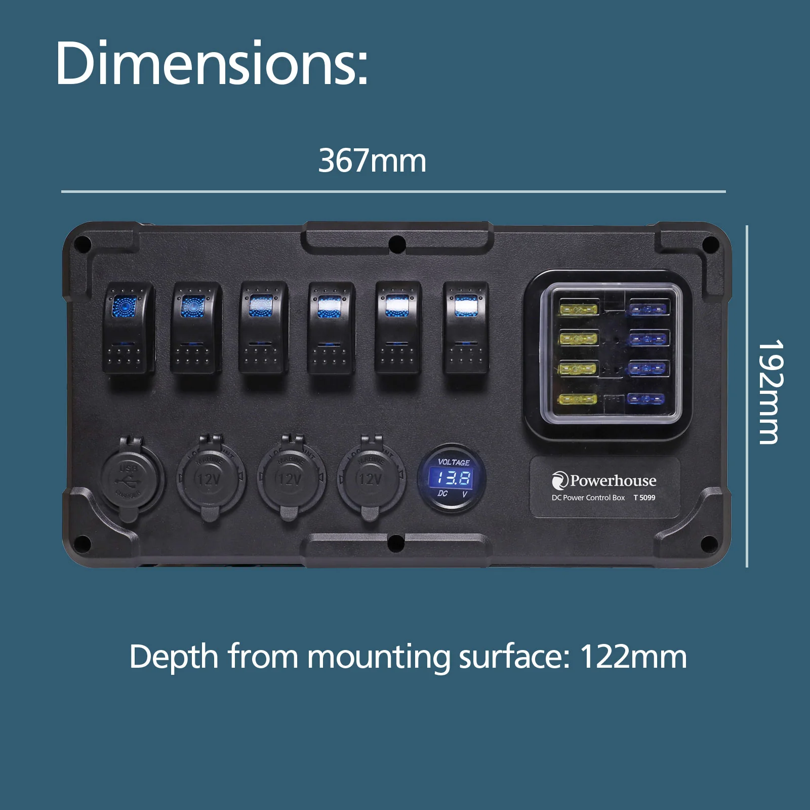 Powerhouse DC Power Control Box | T5099 - Image 4