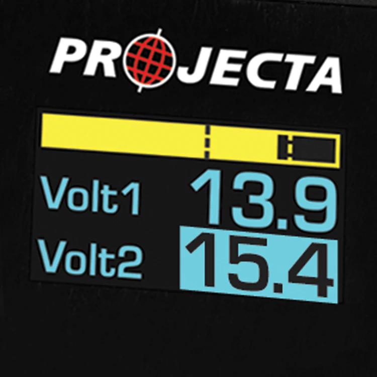 Projecta 12/24V Dual Battery Volt Meter | DBM100 - Image 5