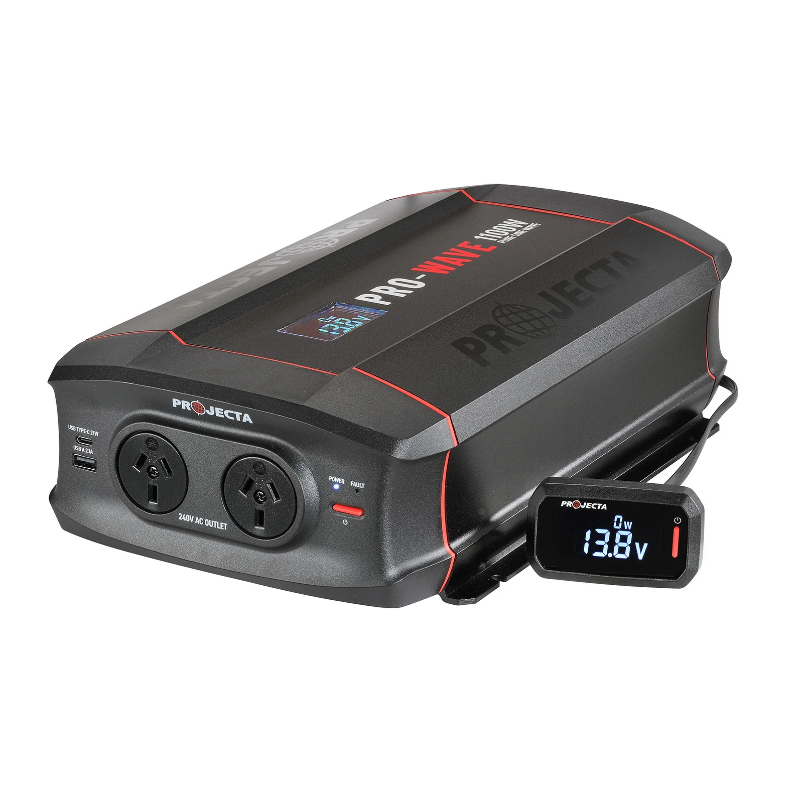 Projecta 12 Volt 1100 watt Pure Sine Wave Inverter | PW1100