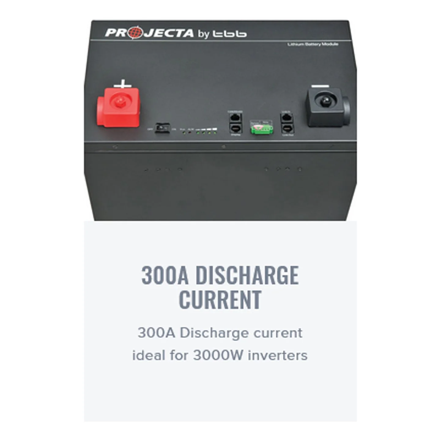 Projecta 12V High Discharge 400AH Lithium Battery | LB400-HD - Image 3