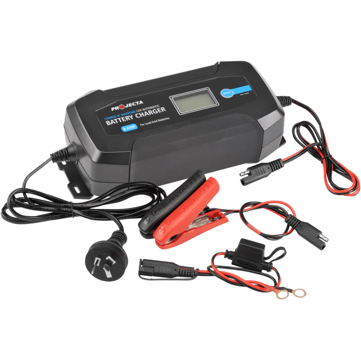 Projecta Charge and Maintain 240Volt Battery Charger 8Amp 12v AC080 - Image 4